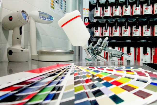 Подбор и продажа автоэмалей R-M, MOBIHEL